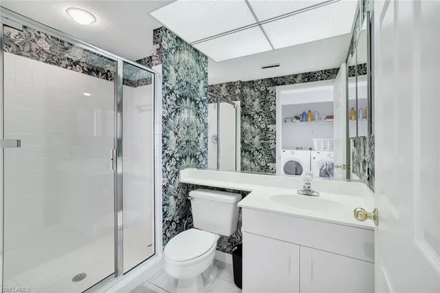 a view of building with a garden