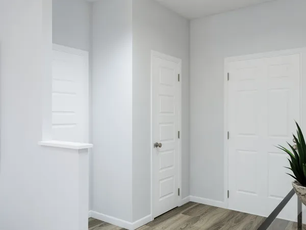 a view of walk in closet
