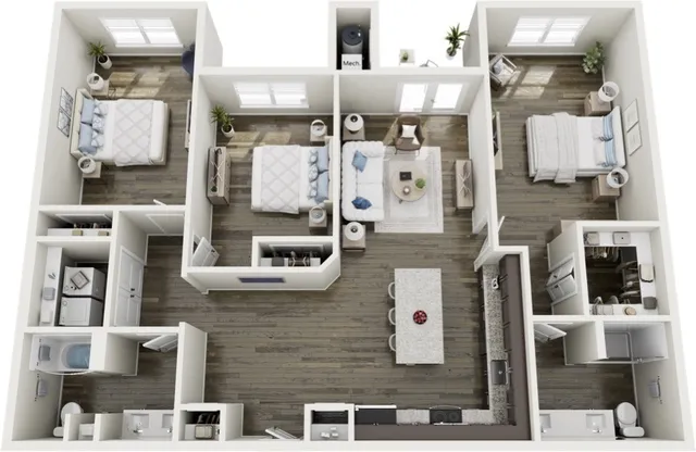 a picture of a bathroom with a sink and mirror