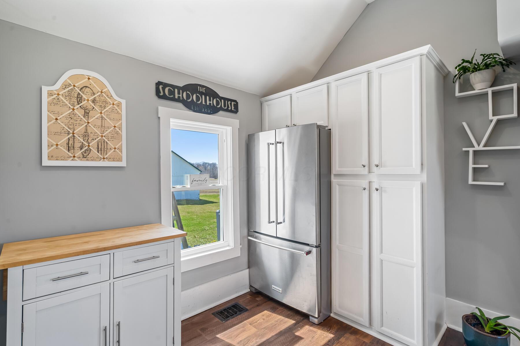 Built in pantry.