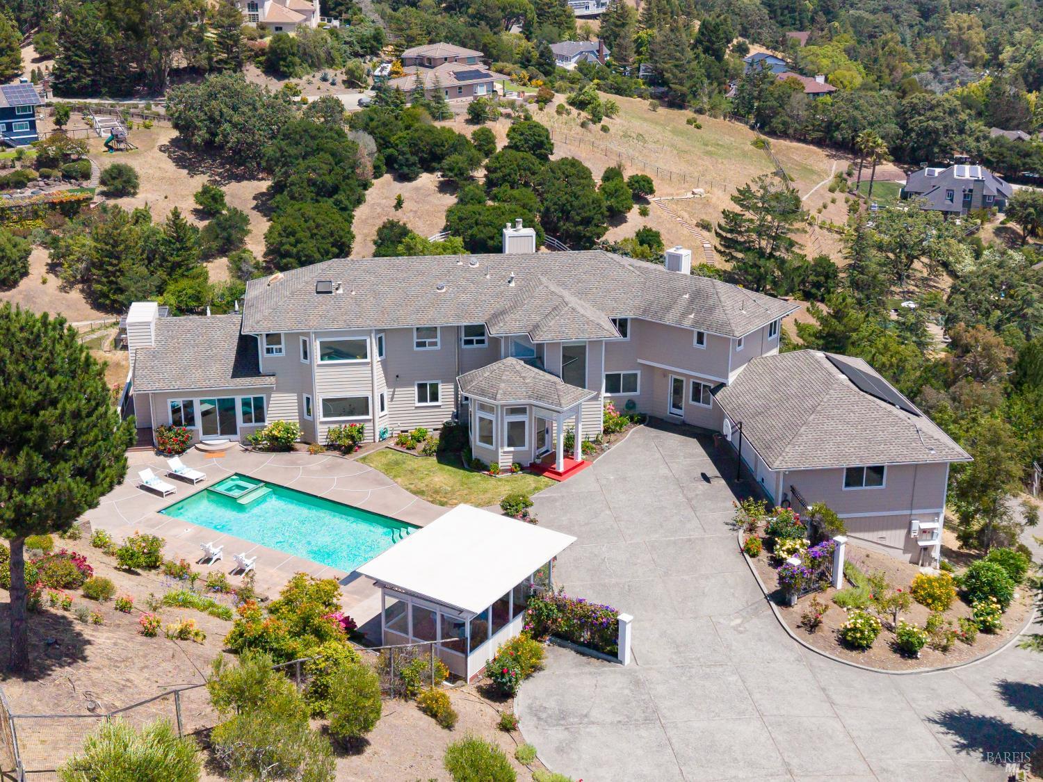 Aerial front photo
