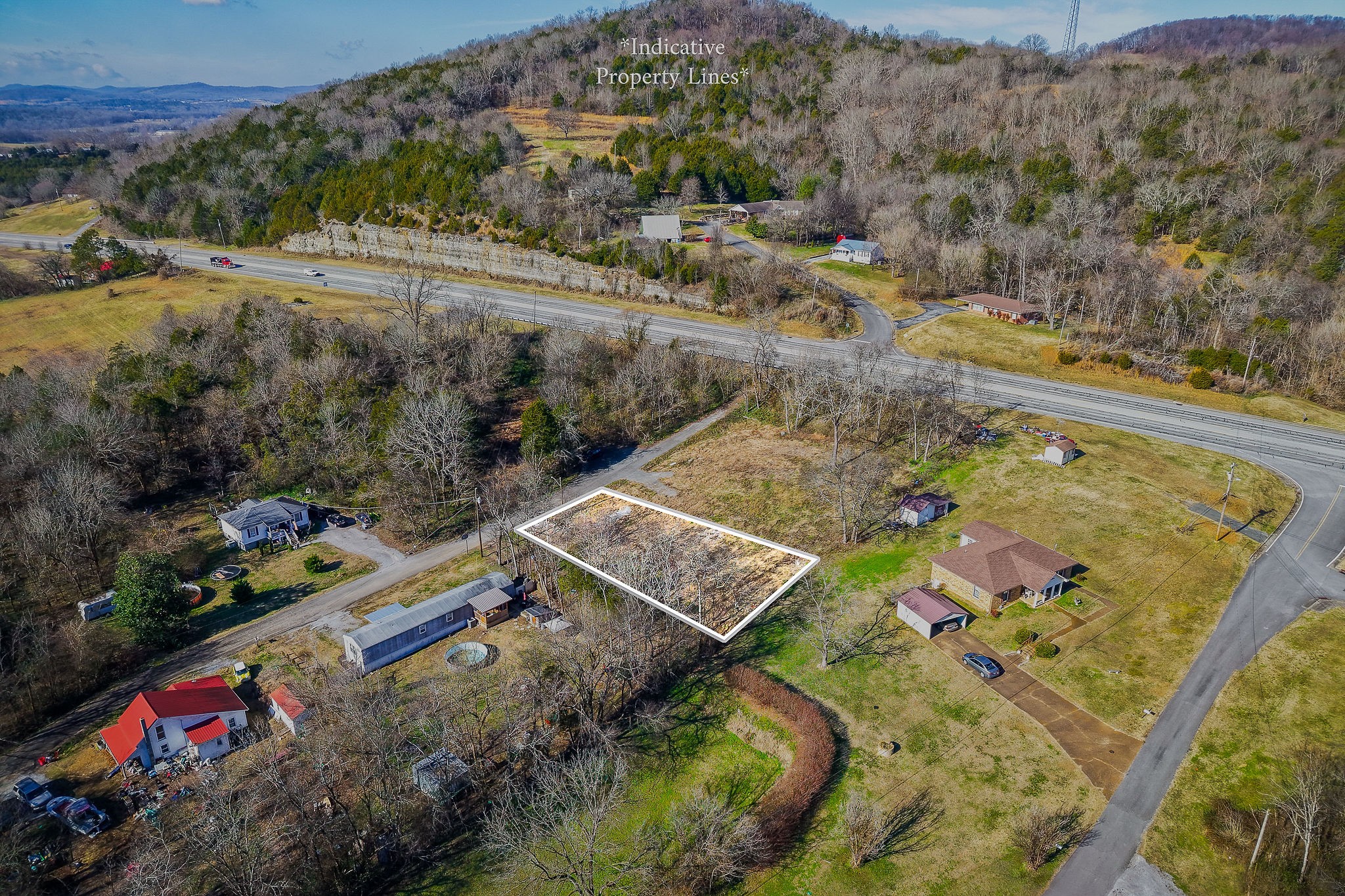 112 Stone Street Liberty, TN 37095 - Photo 12 of 14 an aerial view of residential houses with outdoor space