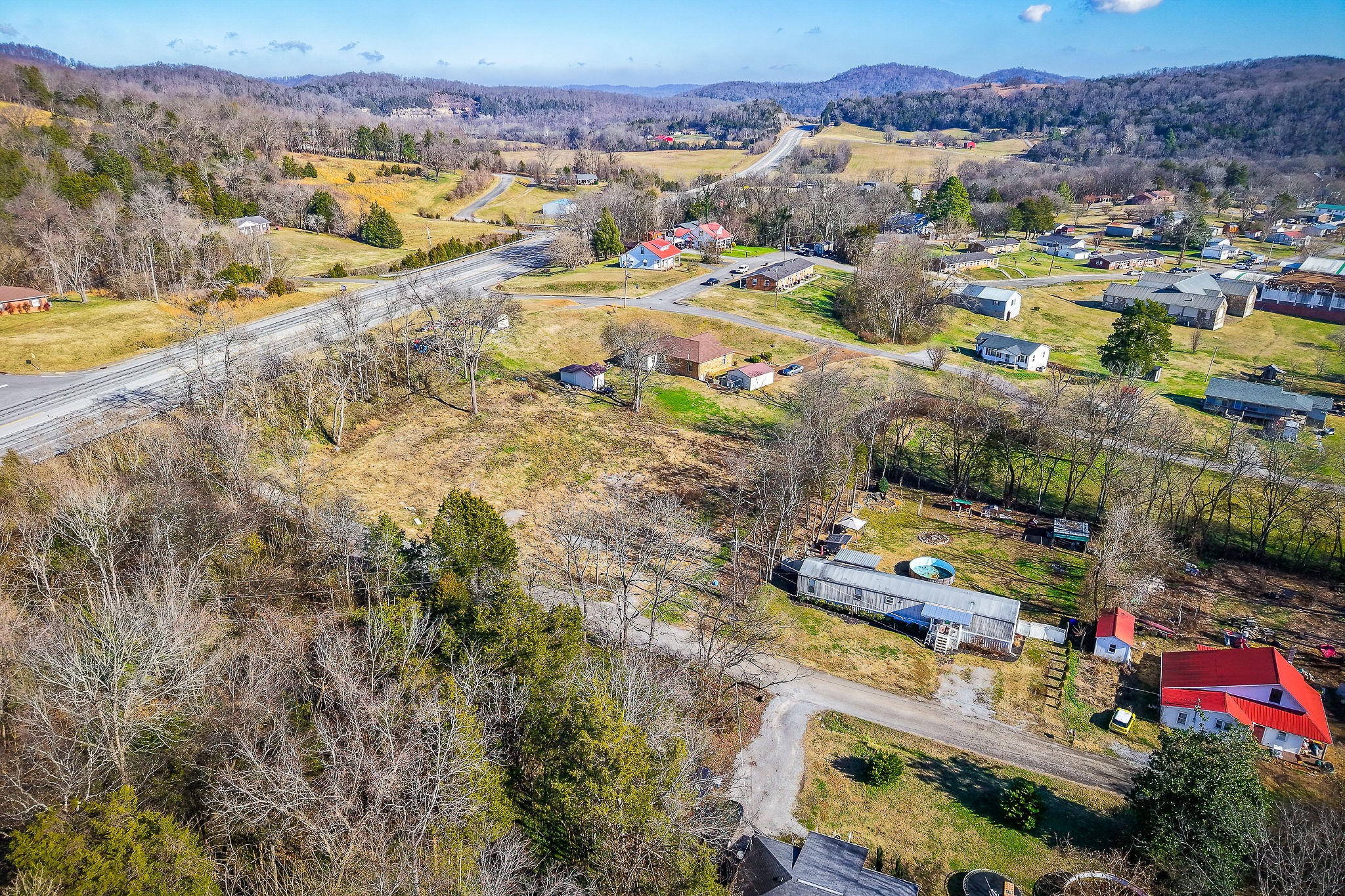 112 Stone Street Liberty, TN 37095 - Photo 8 of 14 an aerial view of residential houses with outdoor space