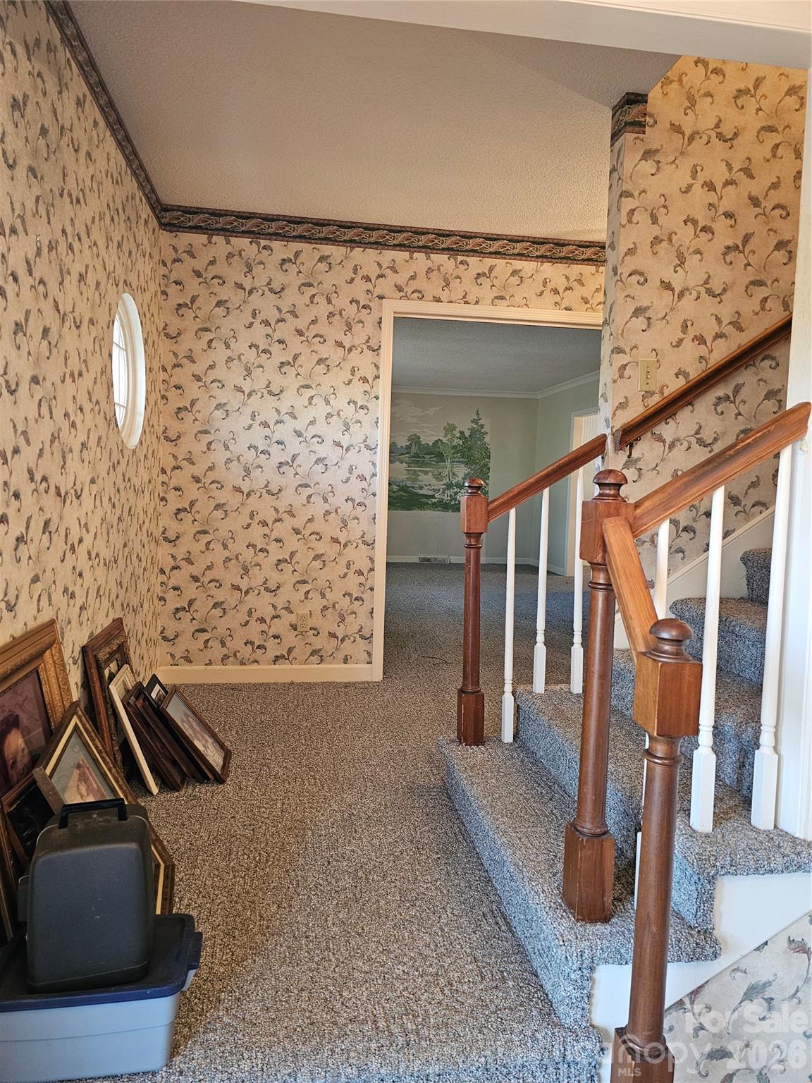 979 Suttle Road Lancaster, SC 29720 - Photo 4 of 26 a view of a hallway with stairs