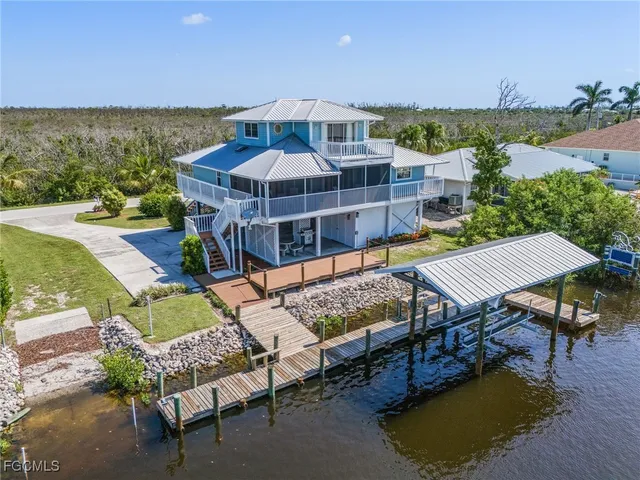 an outdoor space with patio