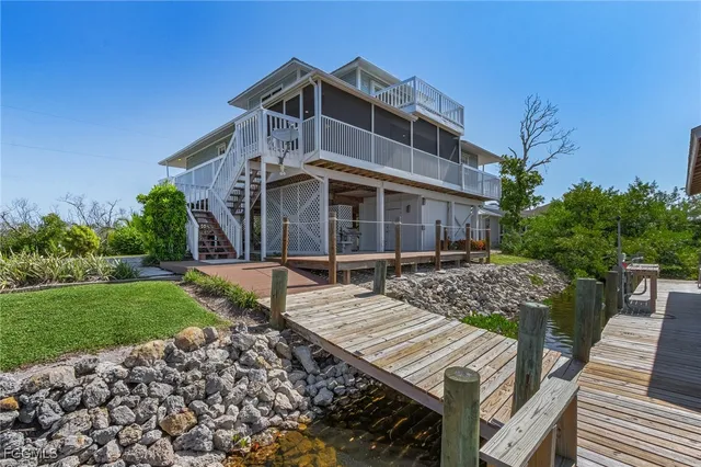 a view of an ocean and beach