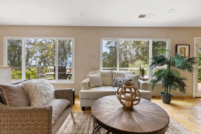 1159 Barcelona Drive Pacifica, CA 94044 - Photo 35 of 67 a living room with furniture and a large window