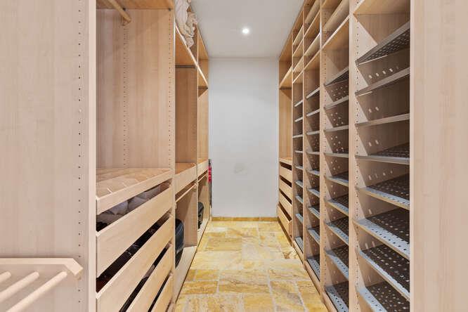 1159 Barcelona Drive Pacifica, CA 94044 - Photo 42 of 67 a view of walk in closet with empty racks