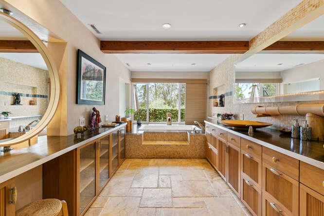 1159 Barcelona Drive Pacifica, CA 94044 - Photo 43 of 67 a large kitchen with stainless steel appliances lots of counter space and windows