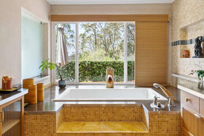 1159 Barcelona Drive Pacifica, CA 94044 - Photo 47 of 67 a living room with a table and a potted plant