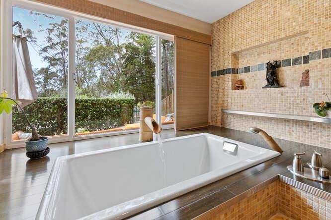 1159 Barcelona Drive Pacifica, CA 94044 - Photo 48 of 67 a view of a bath tub sitting in a bathroom