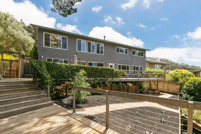1159 Barcelona Drive Pacifica, CA 94044 - Photo 57 of 67 a front view of a house with a yard