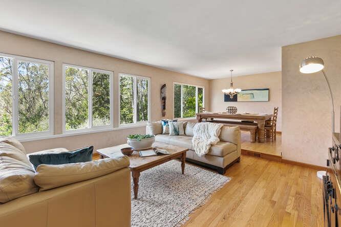1159 Barcelona Drive Pacifica, CA 94044 - Photo 7 of 67 a living room with furniture and a large window
