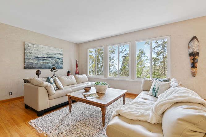 1159 Barcelona Drive Pacifica, CA 94044 - Photo 10 of 67 a living room with furniture and a large window