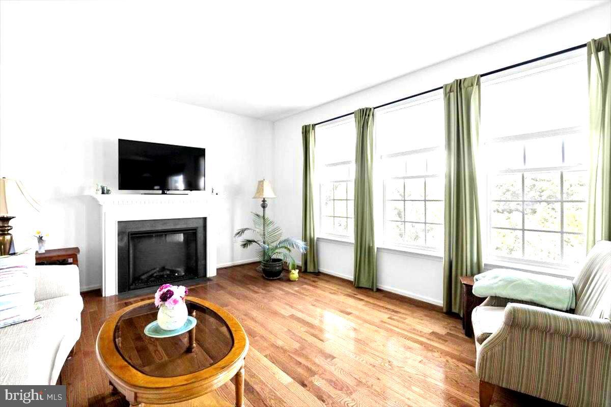 100 Taylor Court Stephenson, VA 22656 - Photo 4 of 36 a living room with furniture a fireplace and a flat screen tv