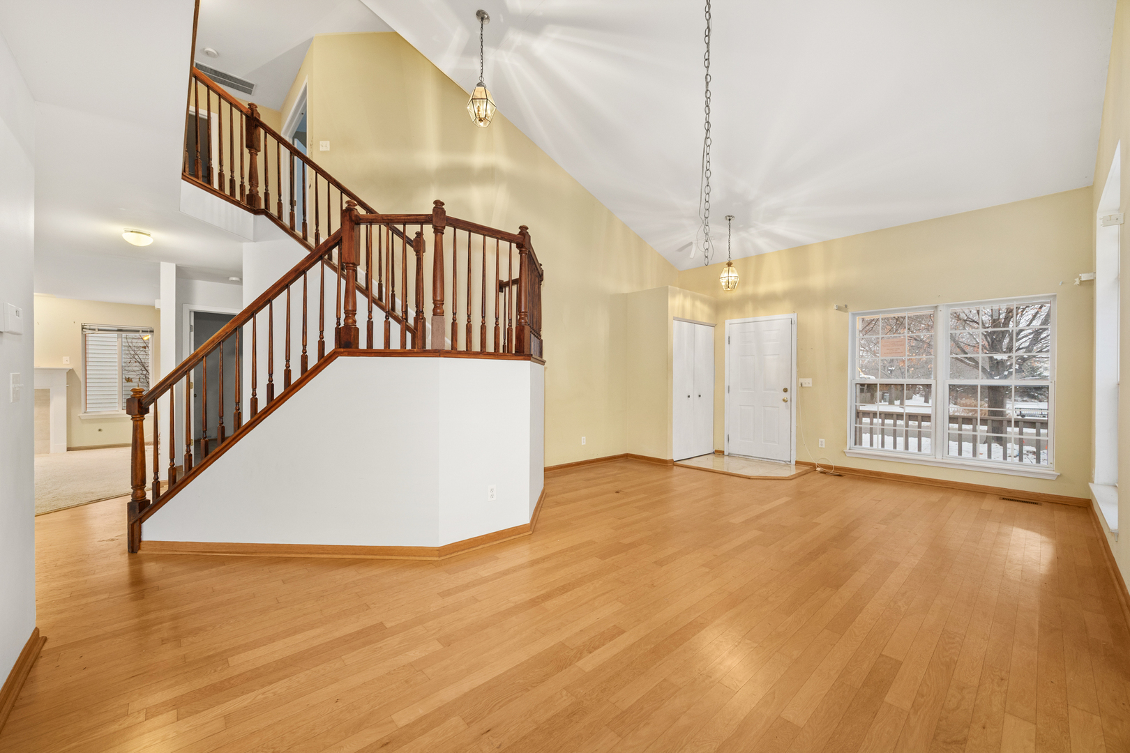 14252 South Hemingway Circle Plainfield, IL 60544 - Photo 11 of 36 a view of an front door and wooden floor