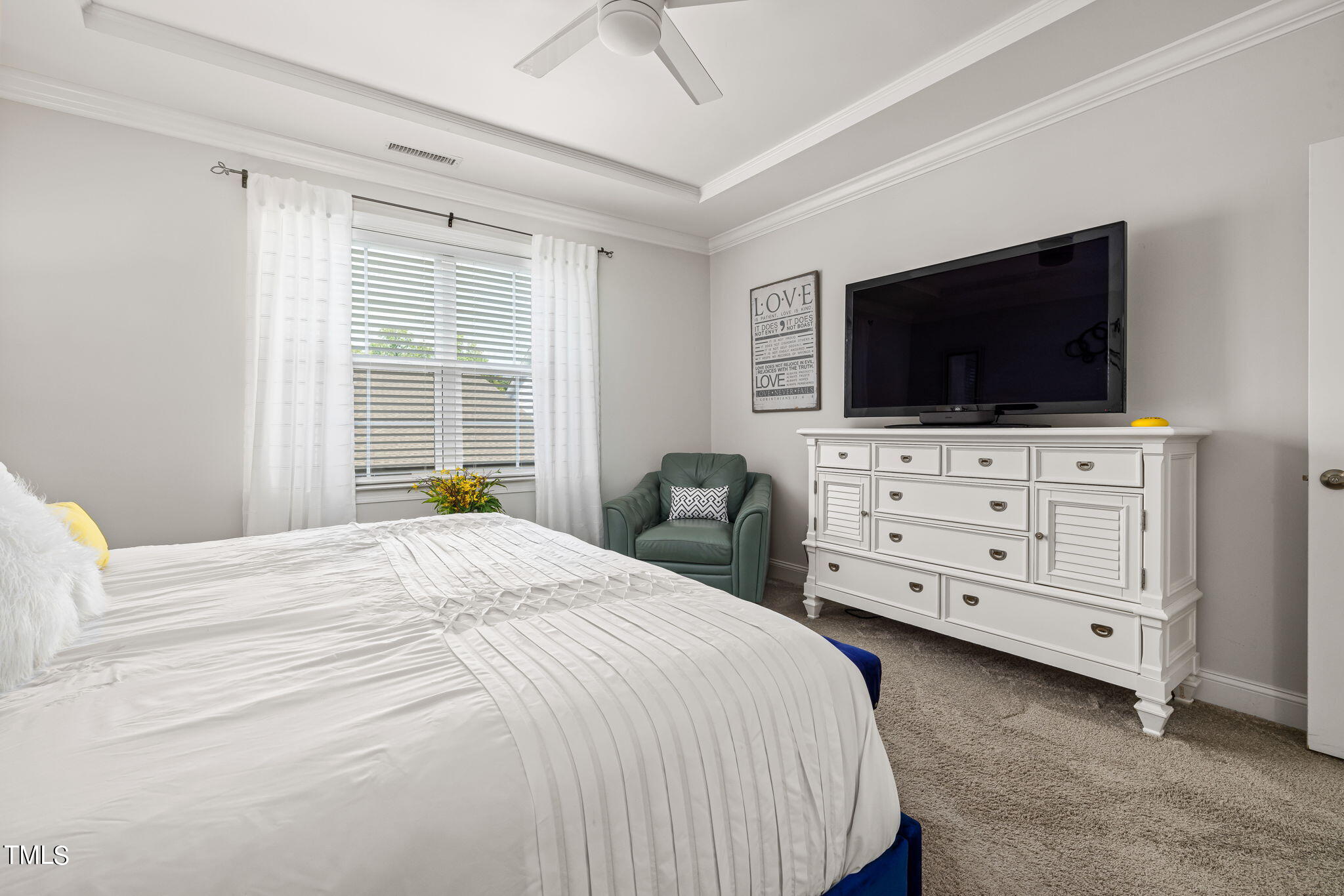 262 Mahogany Run Raleigh, NC 27610 - Photo 22 of 38 See your trey ceiling!