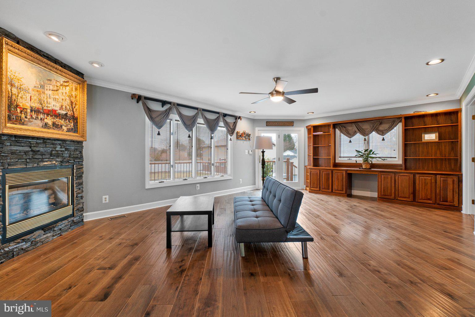 911 East Wheel Road Bel Air, MD 21015 - Photo 23 of 65 Natural Light, doors leading to deck
