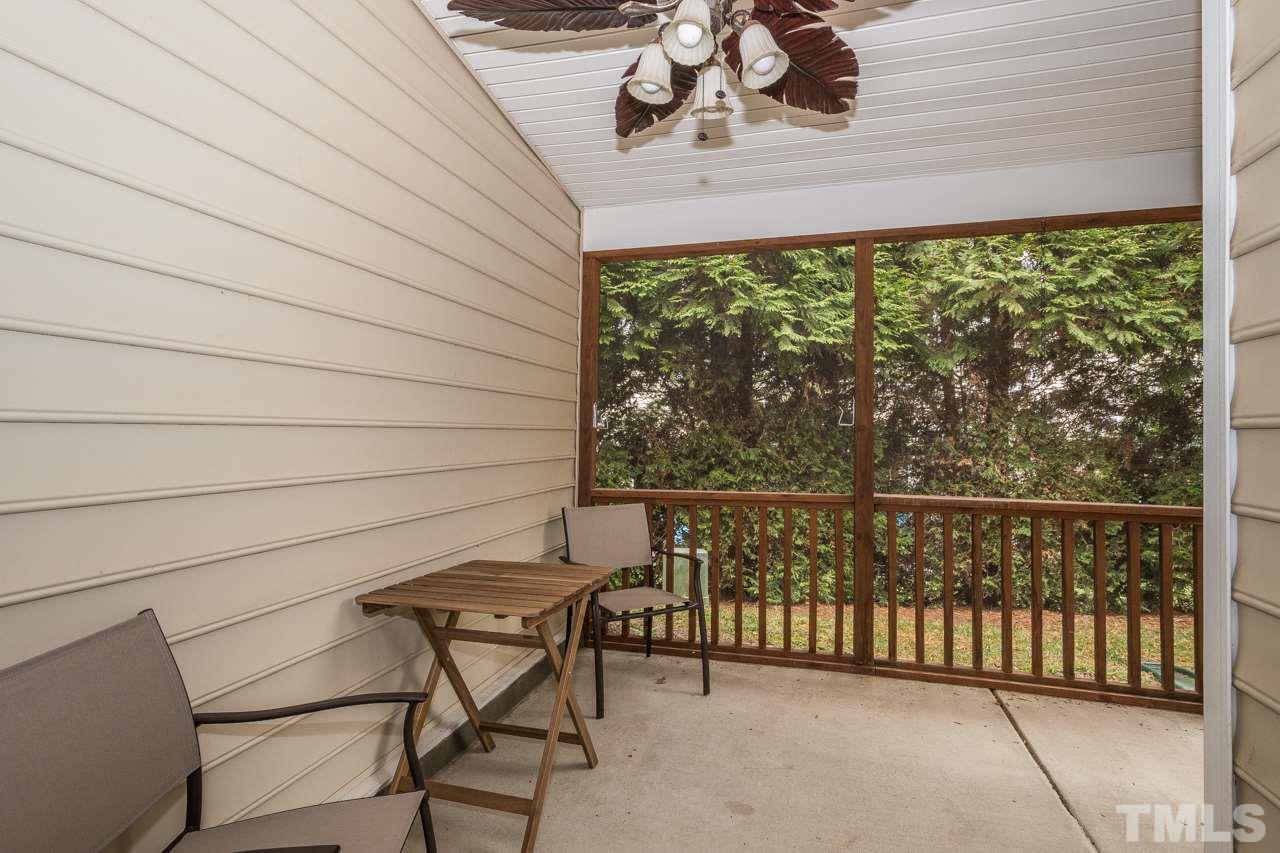 4924 Amber Clay Lane Raleigh, NC 27612 - Photo 23 of 24 a view of a chairs and table in the balcony