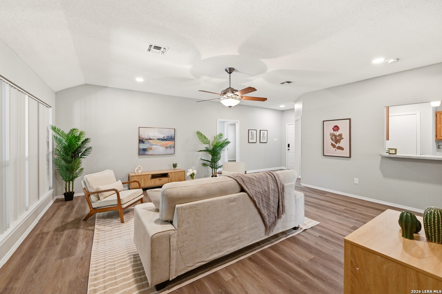 3820 Pheasant Schertz, TX 78108 - Photo 5 of 20 a living room with furniture and wooden floor
