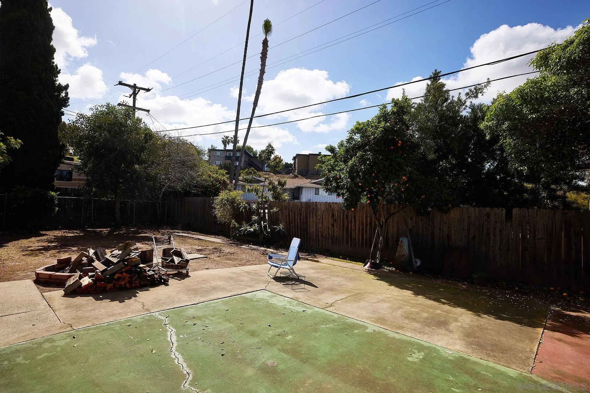 208 Avalon Drive Vista, CA 92084 - Photo 28 of 30 a view of backyard with a car parked