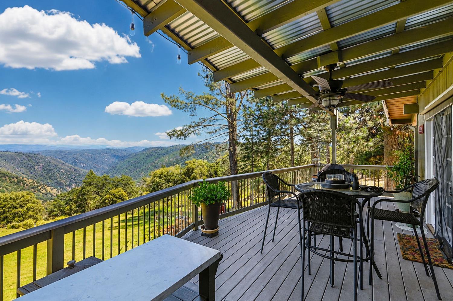11266 Clinton Bar Road Pine Grove, CA 95665 - Photo 41 of 77 a view of a balcony with chairs