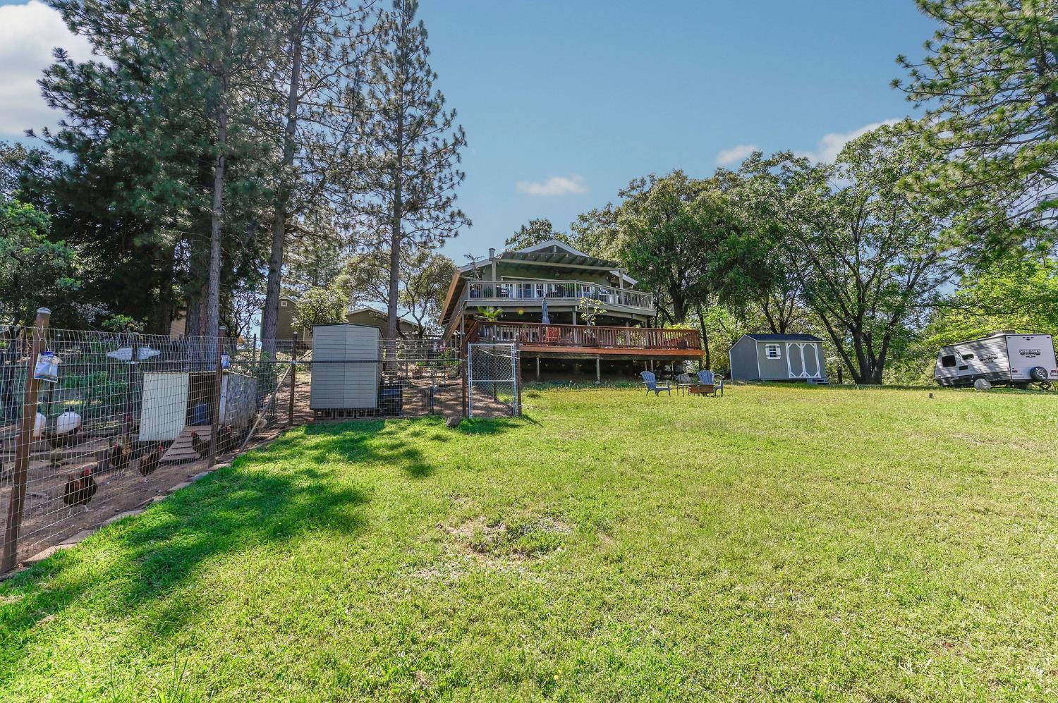 11266 Clinton Bar Road Pine Grove, CA 95665 - Photo 55 of 77 front view of a house with a yard