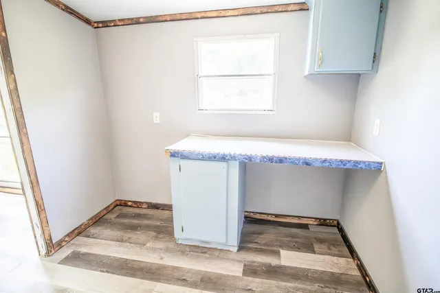 a room with a washer and dryer