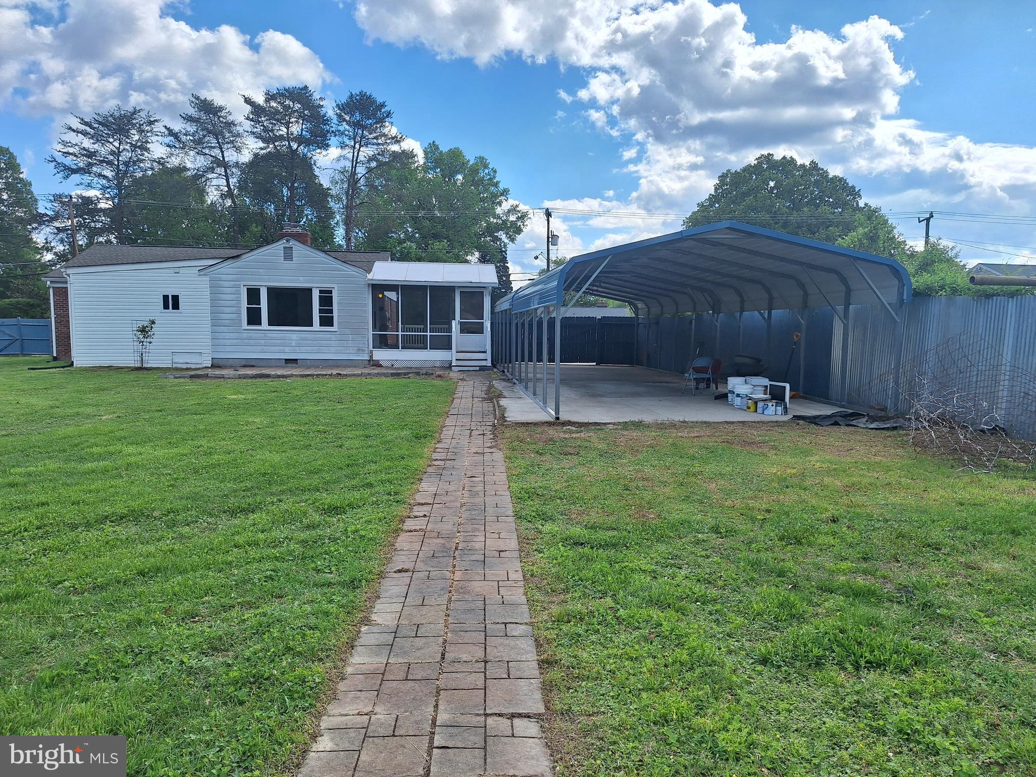 8816 Cooper Road Alexandria, VA 22309 - Photo 13 of 52 a front view of house with yard and trees