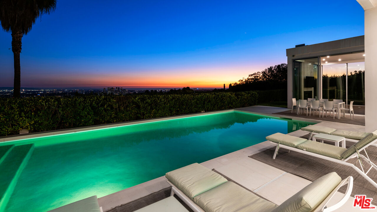 1115 Wallace Ridge Beverly Hills, CA 90210 - Photo 2 of 18 a view of a backyard with sitting area