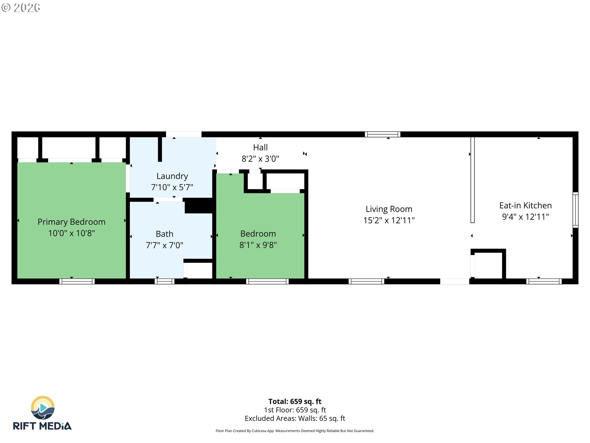 5335 Main Street, Unit 34 Springfield, OR 97478 - Photo 27 of 27 Floor Plan