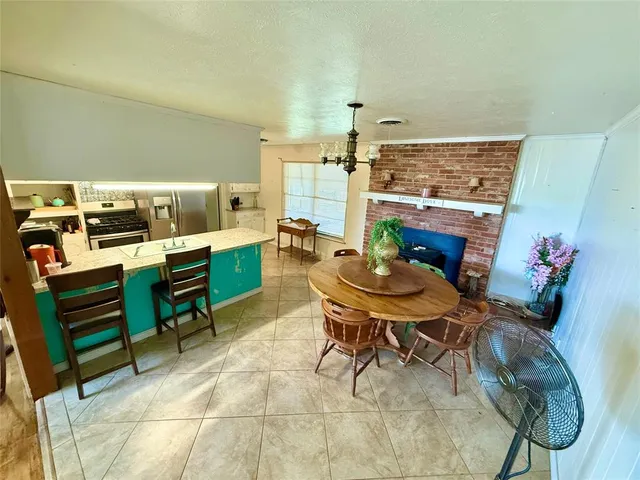 a workspace with furniture