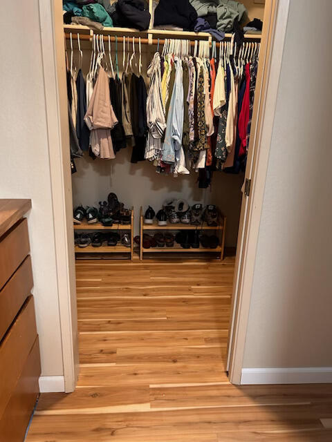2046 Silverfield Loop Redding, CA 96002 - Photo 9 of 17 a view of walk in closet with clothes and shoes