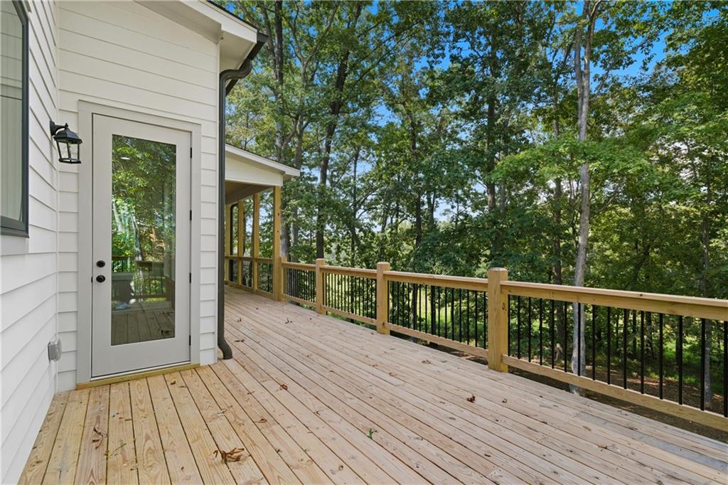 116 Dallas Mark Drive Canton, GA 30115 - Photo 23 of 43 a view of balcony with wooden floor