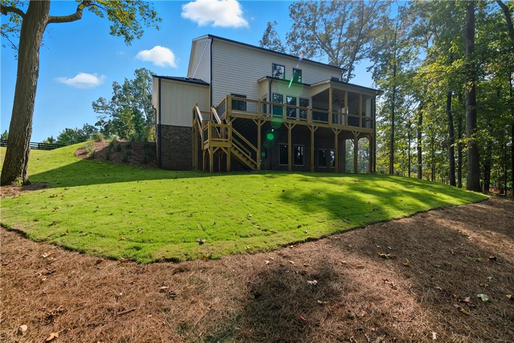 116 Dallas Mark Drive Canton, GA 30115 - Photo 43 of 43 a view of a house with backyard and garden