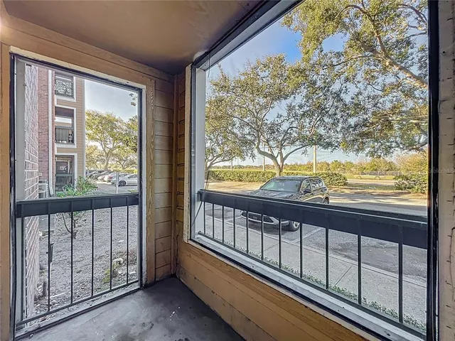 a view of empty room