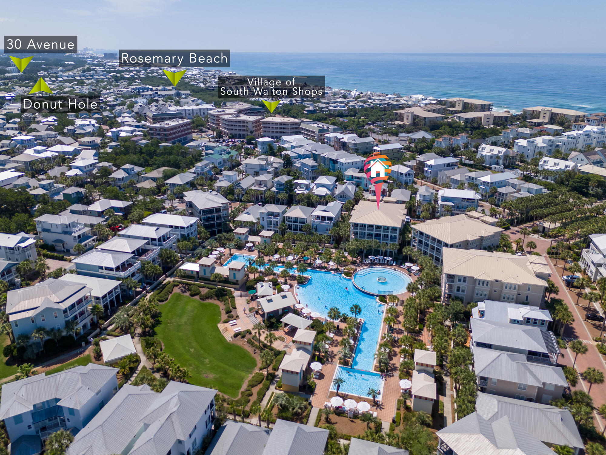 396 Beach Bike Way Inlet Beach, FL 32461 - Photo 3 of 32 seacrest beach drone -00004