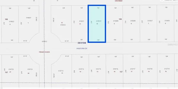 $15,000 | 220 Pandora Drive, Indian Lake Estates, FL 33855