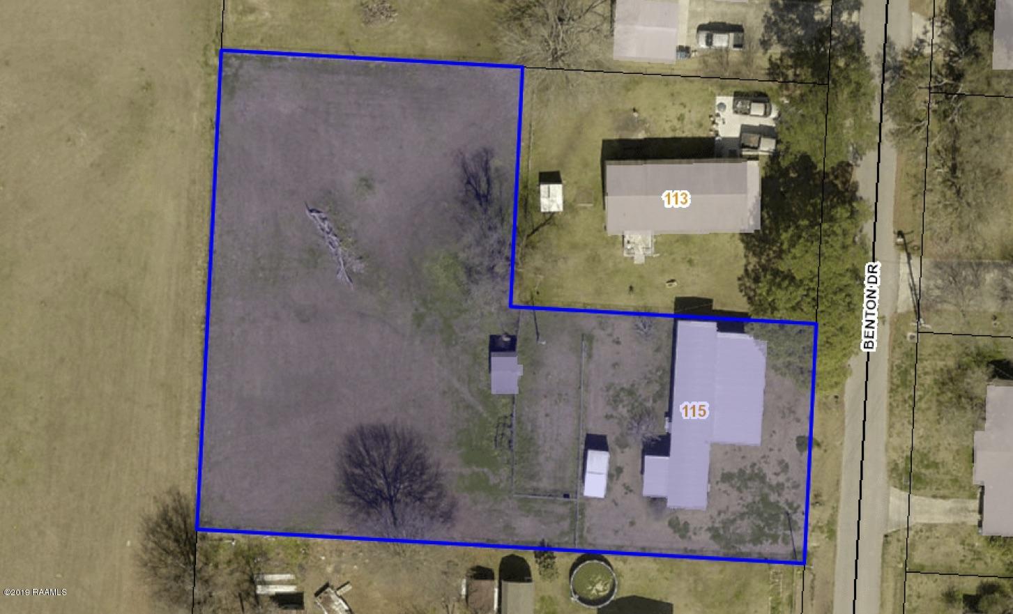 115 Benton Drive Lafayette, LA 70507 - Photo 3 of 7 Tax Assessor Map
