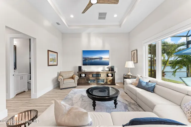 a bed room with a bed and a lamp