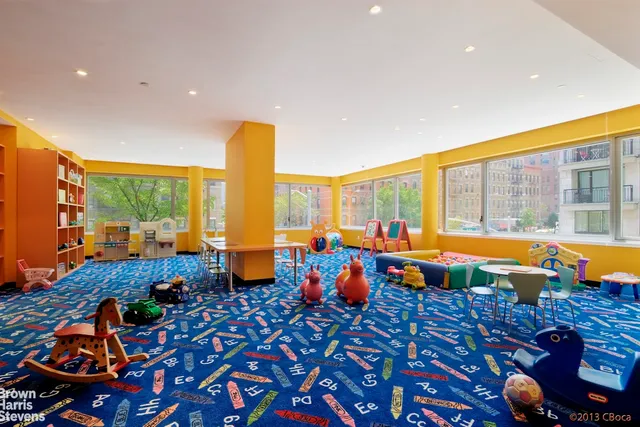 a very nice looking room with a large window