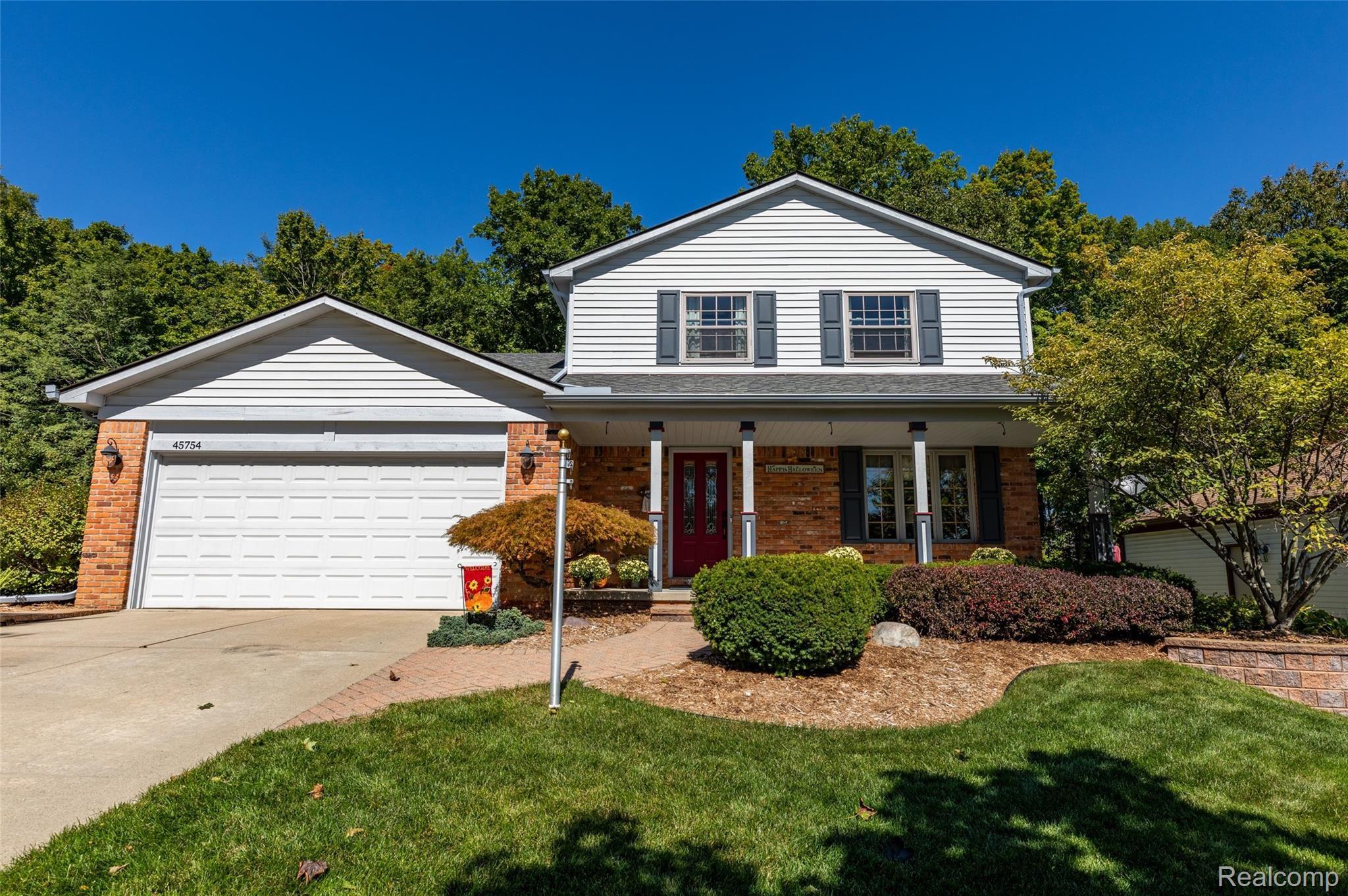 45754 Cider Mill Road Novi, MI 48374 - Photo 1 of 47 Front Elevation