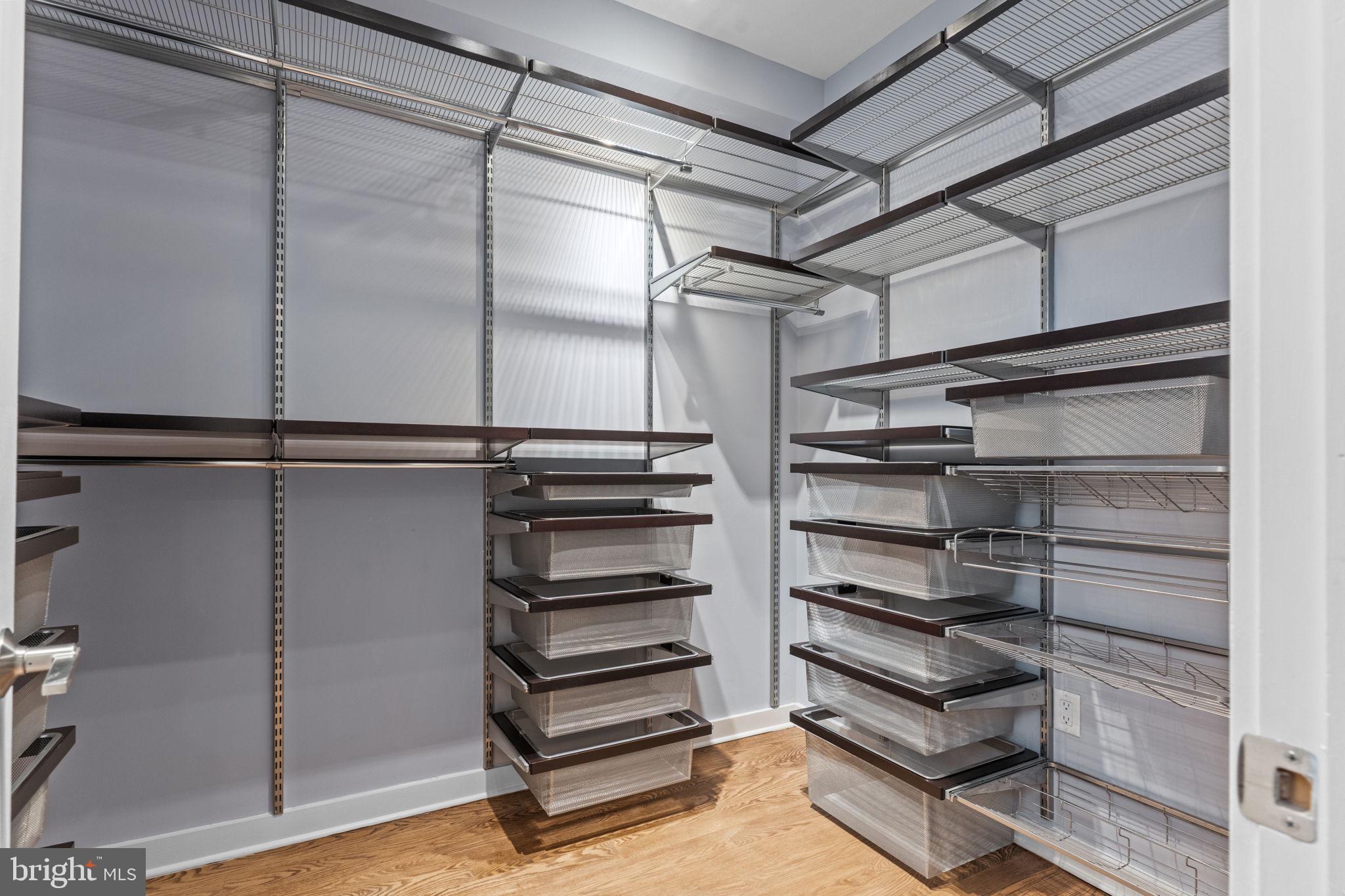 412 Moyer Street, Unit 7 Philadelphia, PA 19125 - Photo 26 of 55 a storage room with empty racks