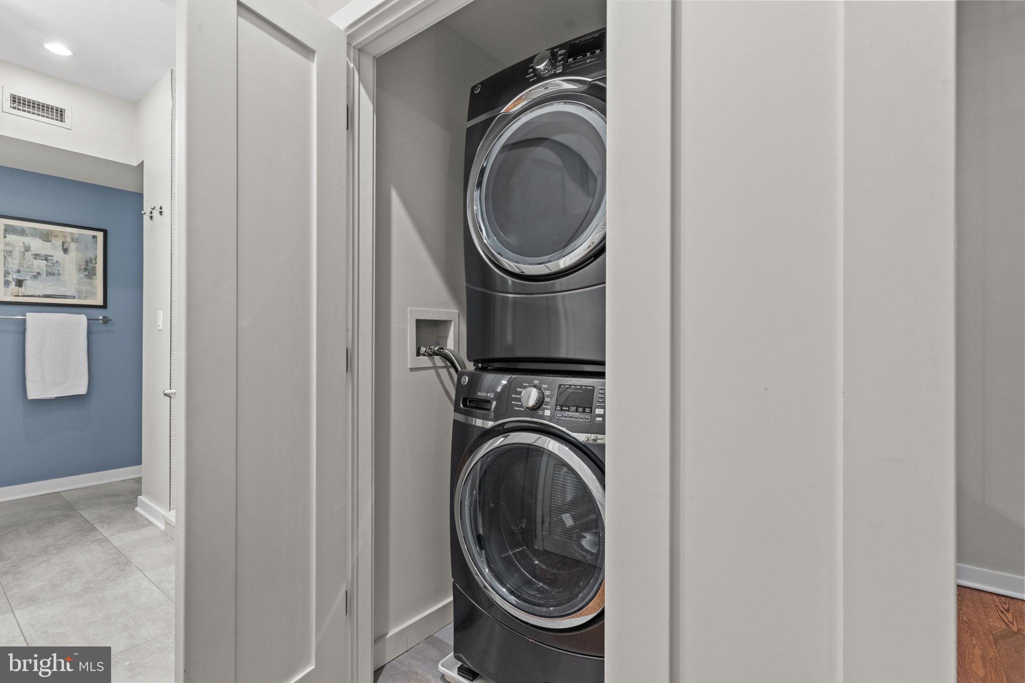 412 Moyer Street, Unit 7 Philadelphia, PA 19125 - Photo 30 of 55 a utility room with dryer and washer