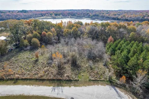 a view of lake with mountain