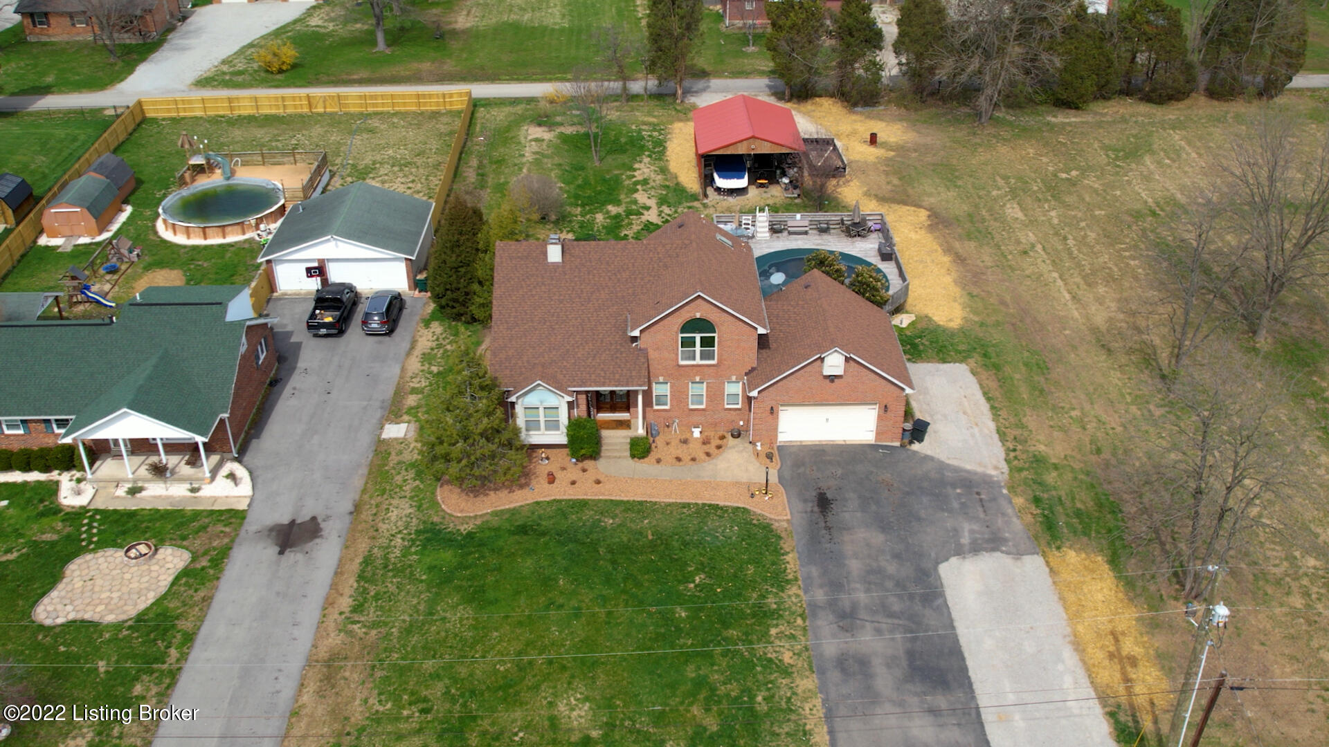226 North Myers Road Brooks, KY 40109 - Photo 43 of 45 drone 2-226 North Myers Rd Brooks KY 401