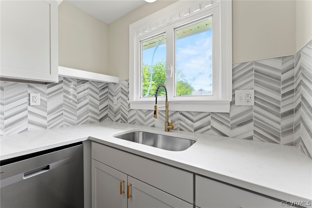 3319 Croydon Road Richmond, VA 23223 - Photo 13 of 22 a kitchen with a sink and a window