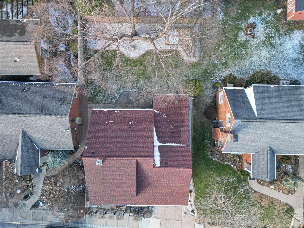 1440 Ohio Street Beaver, PA 15009 - Photo 32 of 36 an aerial view of a house with a yard and large tree