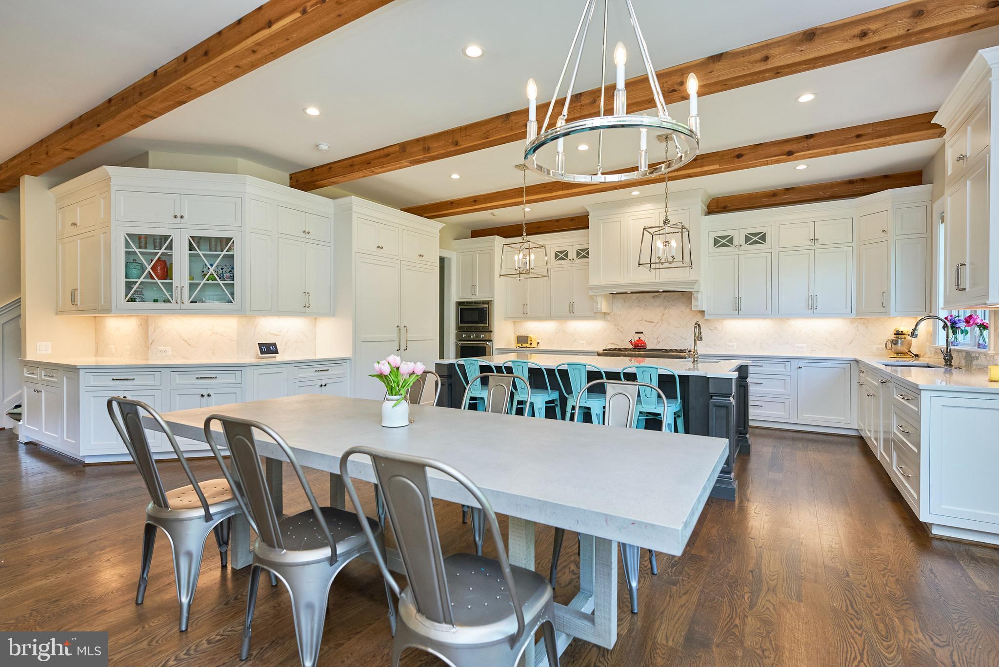 1106 Towlston Road McLean, VA 22102 - Photo 13 of 74 Wood beam ceilings and extensive cabinetry