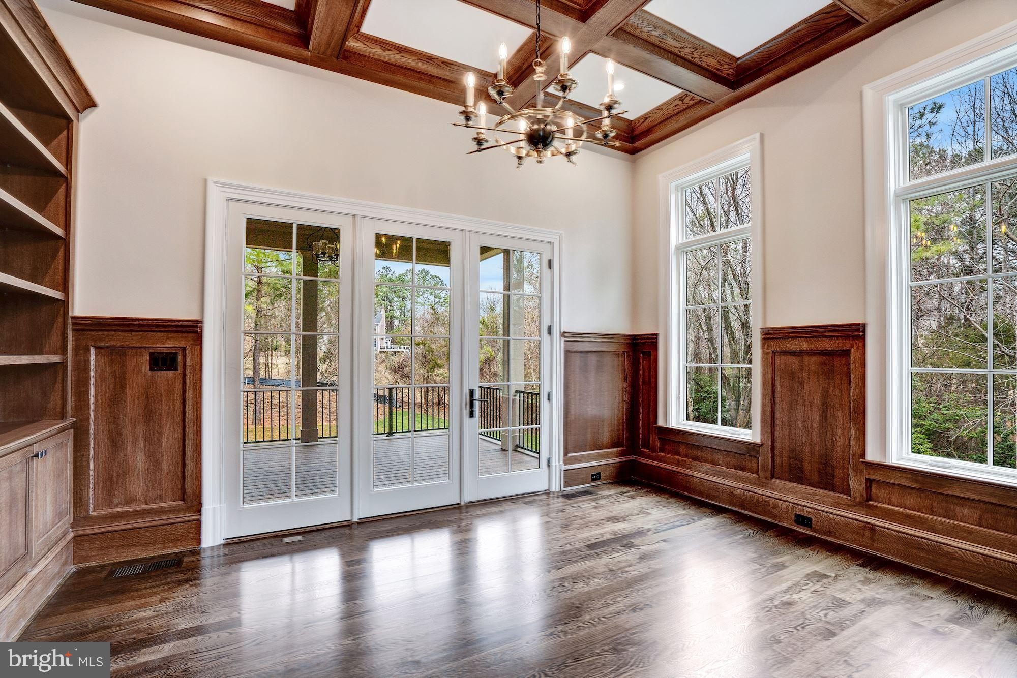 1106 Towlston Road McLean, VA 22102 - Photo 26 of 74 Main Level Office with View to Covered Porch